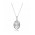 Pandora Pendant-Silver Cubic Zirconia Floral Daisy Lace Jewelry