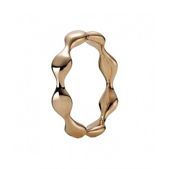 Pandora Ring-18ct Rose Gold Waves Jewelry