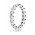 Pandora Ring-Silver Large Round Cubic Zirconia Eternity Jewelry