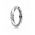 Pandora Ring-Silver Cubic Zirconia Ribbon Of Love