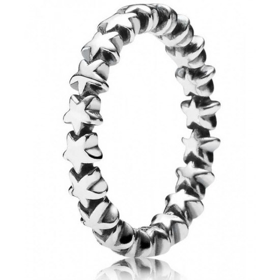 Pandora Ring-Silver Starry Night Stars Jewelry